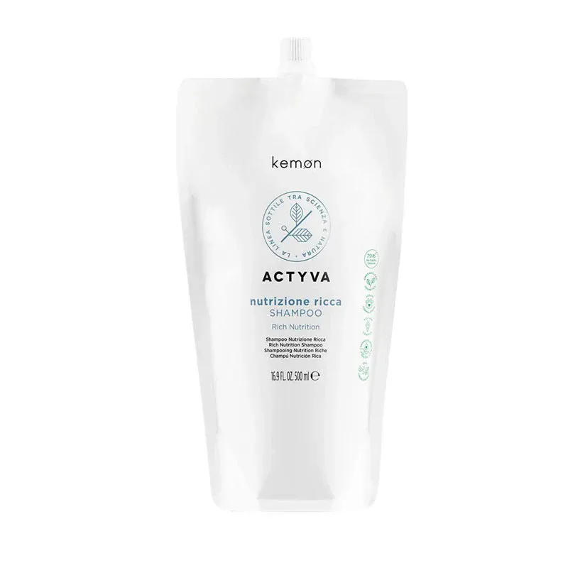 Kemon Actyva Nutrizione Ricca Shampoo Refill 500 ml