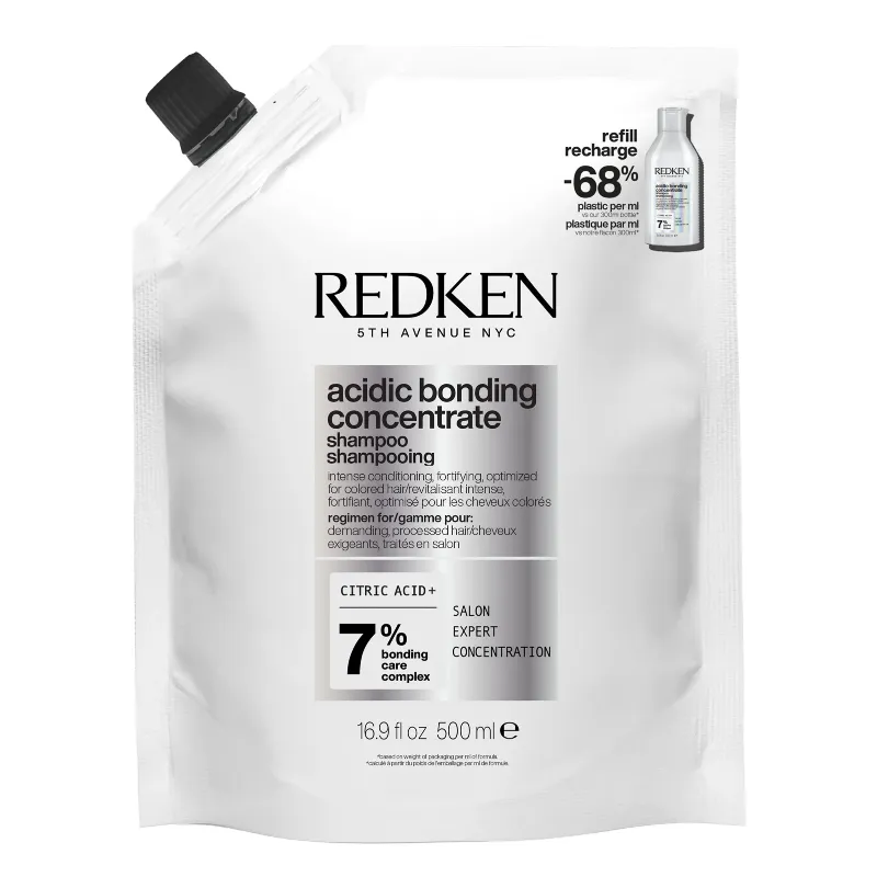 Redken Acid Bonding Concentrate Shampoo Refill Bag 500 ml