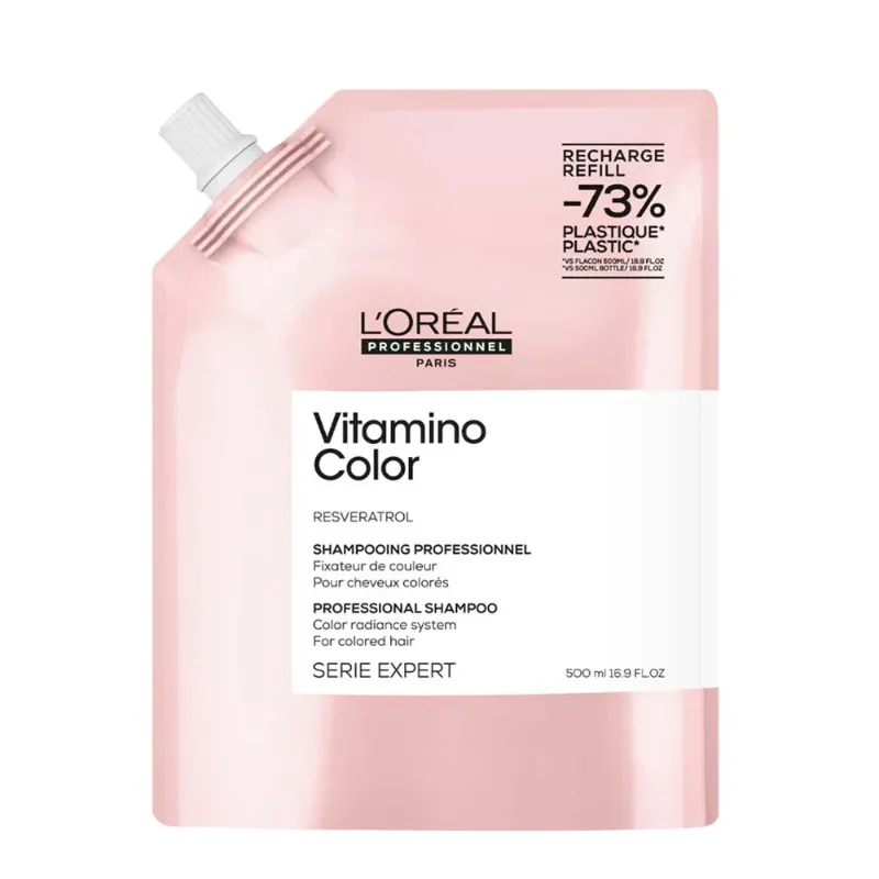 L'Oréal Professionnel Vitamino Color Shampoo Refill BAG 500 ml