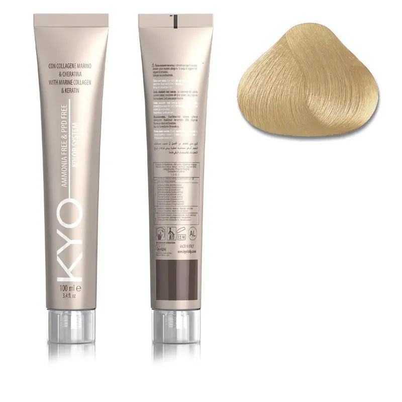 KYO KOLOR AMMONIA & PPD FREE 10.0 Platino 100 ml