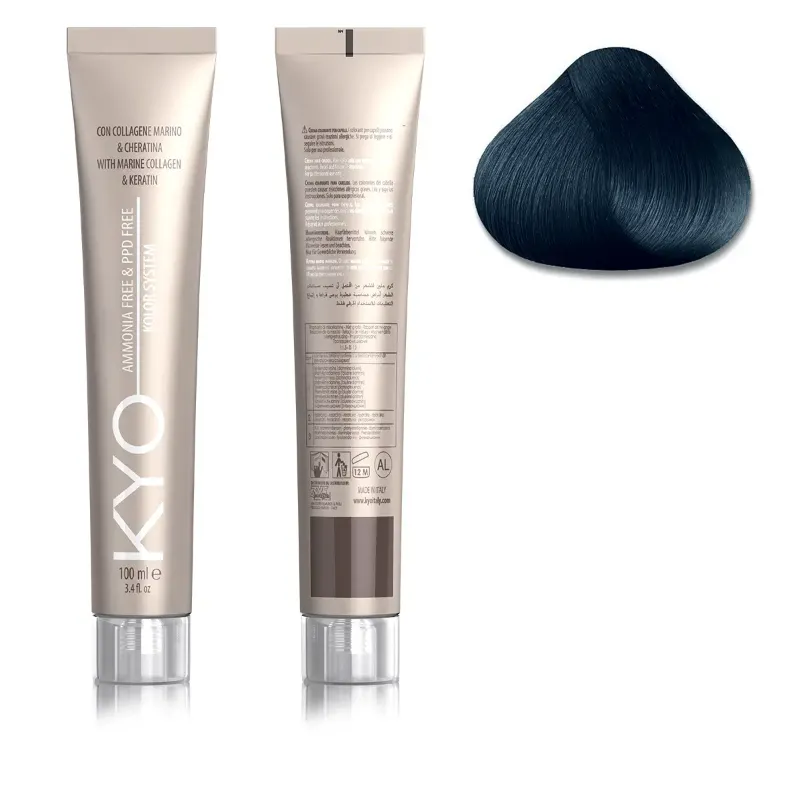 KYO KOLOR AMMONIA & PPD FREE 1.10 Nero Blu 100 ml