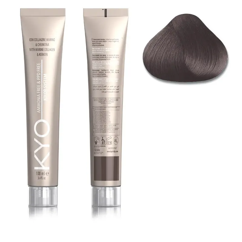 KYO KOLOR AMMONIA & PPD FREE 5.00 Castano Chiaro Intenso 100 ml
