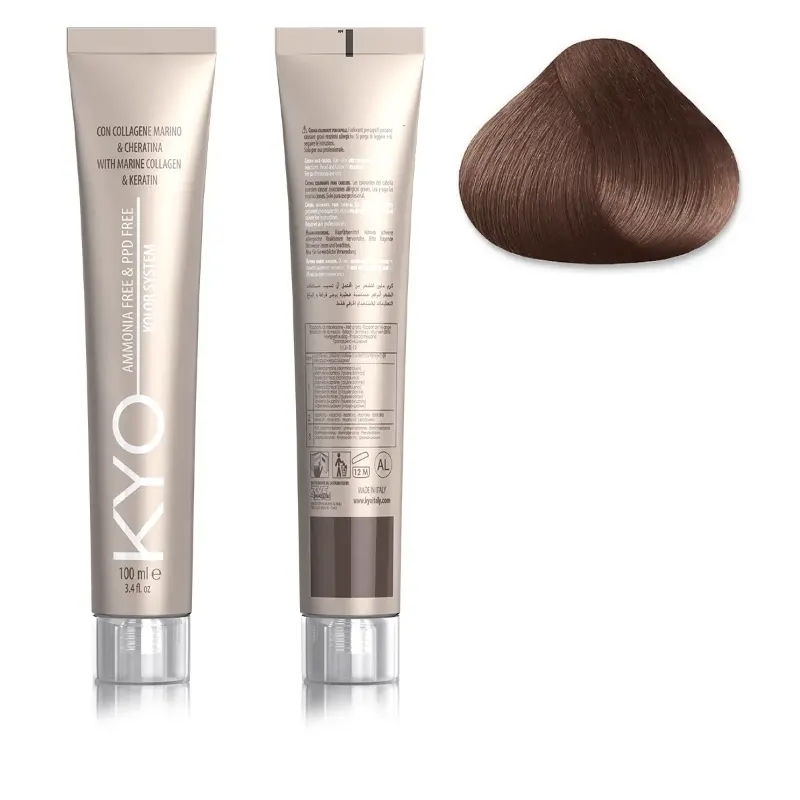KYO KOLOR AMMONIA & PPD FREE 6.34 Biondo Scuro Dorato Rame 100 ml