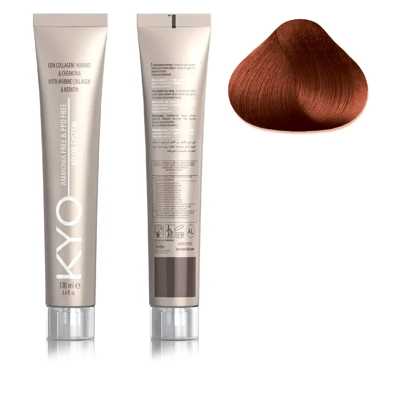 KYO KOLOR AMMONIA & PPD FREE 6.4 Biondo Scuro Rame 100 ml