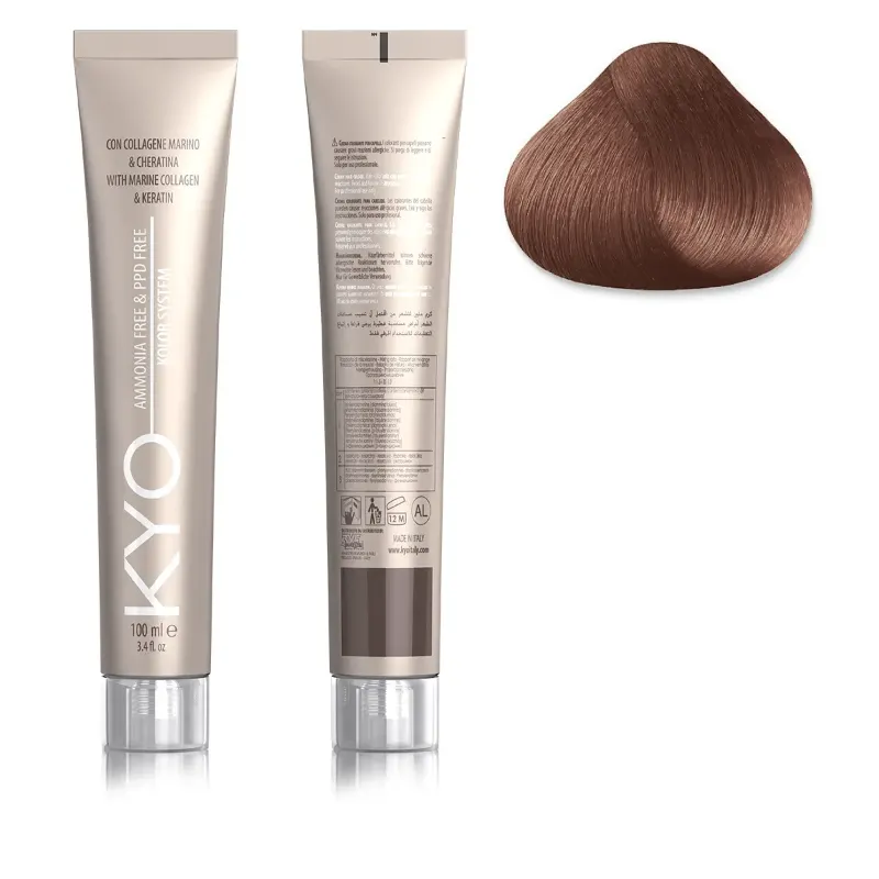 KYO KOLOR AMMONIA & PPD FREE 7.34 Biondo Dorato Rame 100 ml