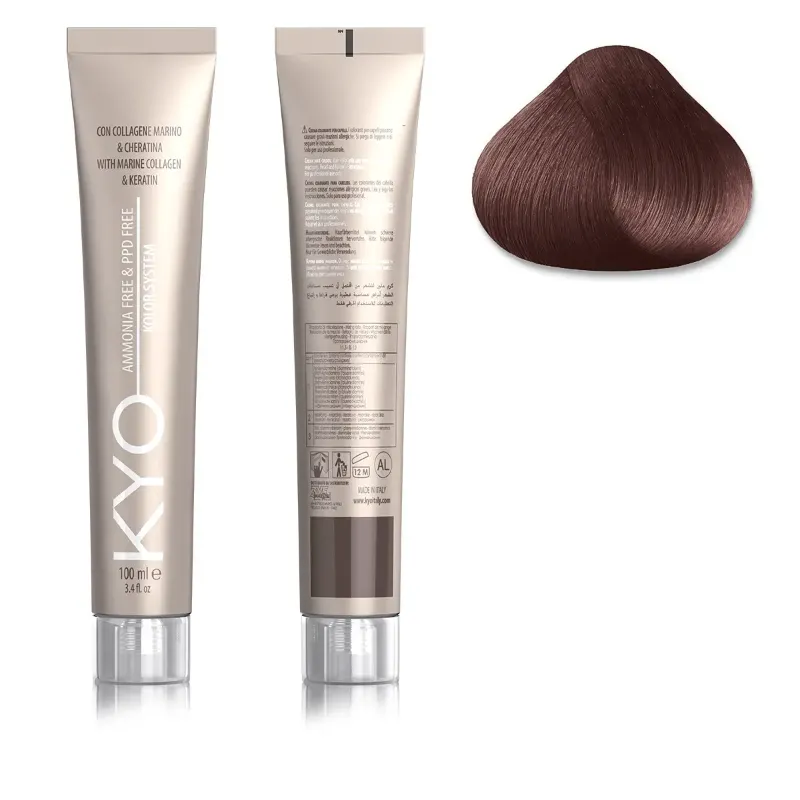 KYO KOLOR AMMONIA & PPD FREE 7.35 Biondo Dorato Mogano 100 ml