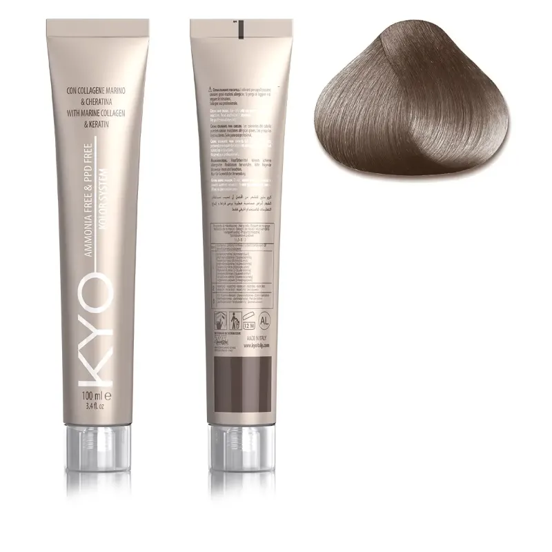 KYO KOLOR AMMONIA & PPD FREE 8.32 Biondo Chiaro Beige 100 ml