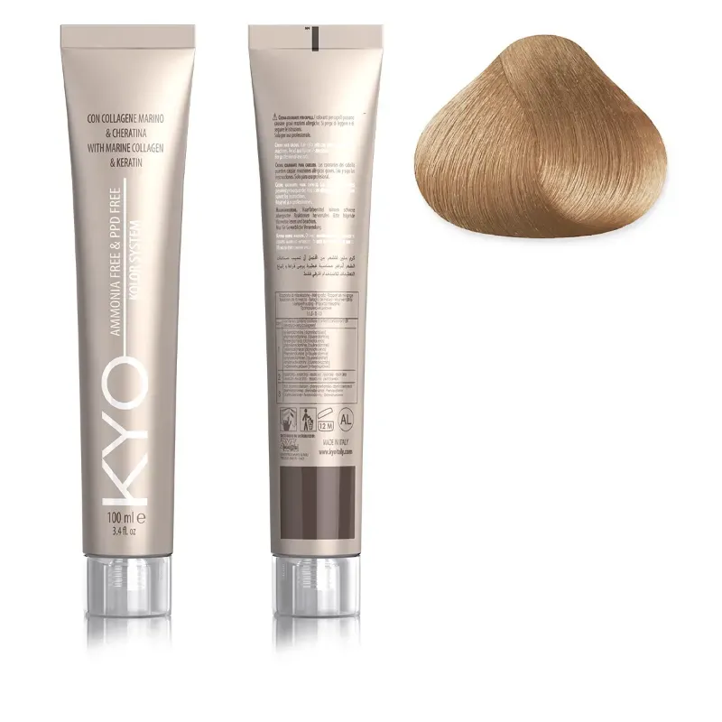 KYO KOLOR AMMONIA & PPD FREE 9.3 Biondo Chiarissimo Dorato 100 ml