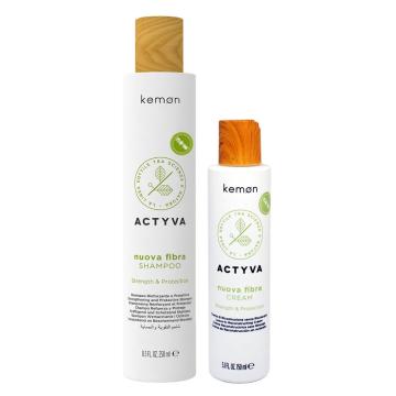 Kemon Actyva Nuova Fibra Shampoo 250 ml + Cream 125 ml