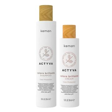 Kemon Actyva Colore Brillante Shampoo 250 ml + Cream 125 ml
