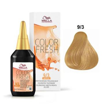 Wella Color Fresh 9/3 Biondo chiarissimo dorato 75 ml