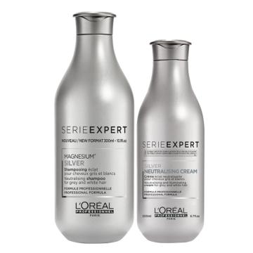 L'Oreal Serie Expert Silver Shampoo 300 ml + Cond 200 ml