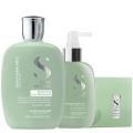 Alfaparf Semi di Lino Scalp Rebalance Balancing Low Shampoo 250 ml + Energizing Tonic 125 ml + Lotion 12x10 ml