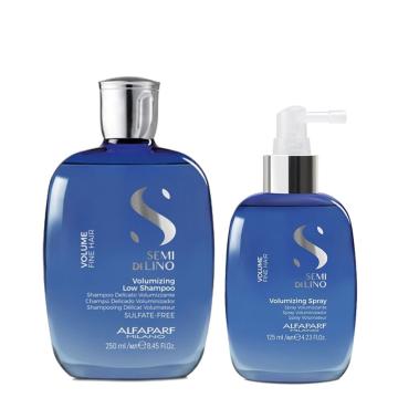Alfaparf Semi di Lino Volumizing Low Shampoo 250 ml + Spray 125 ml