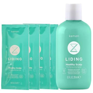 Kit Kemon Liding Healthy Scalp Purifying Shampoo 250 ml + Purifying Clay 25 ml