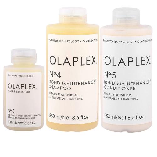 Kit di ricostruzione Olaplex Olaplex Kit Trattamento N.3 + Shampoo N.4 +  Conditioner N.5