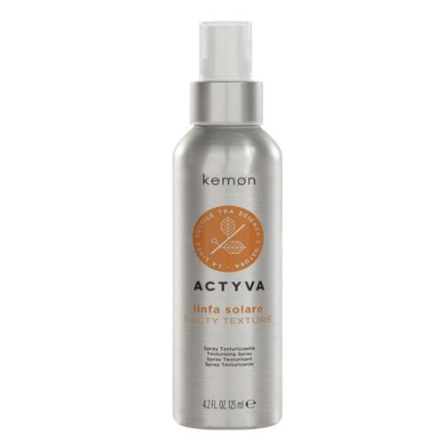 Kemon Actyva Linfa Solare Hair&Body Shampoo 250 ml + After Sun Mask 200 ml + Salty Texture 125 ml + spazzola in OMAGGIO