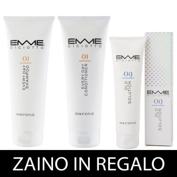 Emmediciotto 01 Every Day Shampoo 250 ml + Conditioner 250 ml + Old Solution 150 ml + OMAGGIO