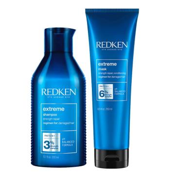 Redken Extreme Shampoo 300 ml + Redken Extreme Strength Repair Conditioning Mask 250 ml