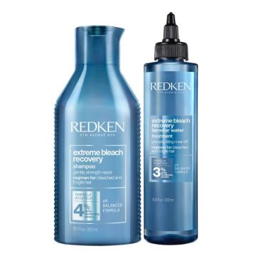 Redken Extreme Bleach Recovery Shampoo 300 ml + Redken Extreme Bleach Recovery Trattamento Lamellare 200 ml