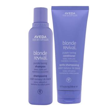 Aveda Blonde Revival Purple Toning Shampoo 200 ml + Conditioner 200 ml