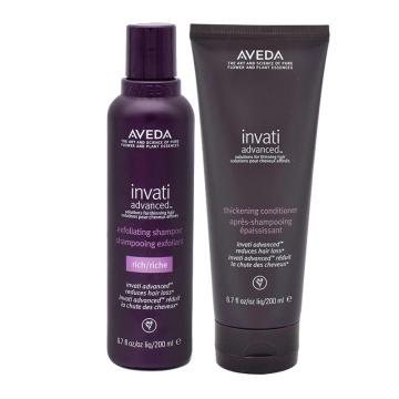 Aveda Invati Advanced Exfoliating Shampoo Rich 200 ml + Conditioner 200 ml