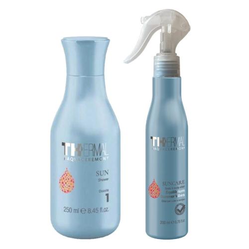 Emsibeth Thermal Sun 1 Shampoo-Doccia 250 ml + Emsibeth Thermal Sun Equilibrium Summer Vibes 200 ml + OMAGGIO