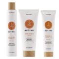 Kemon Actyva Linfa Solare Hair&Body Shampoo 250 ml + After Sun Mask 200 ml + After Sun Body Balm 150 ml + spazzola in OMAGGIO