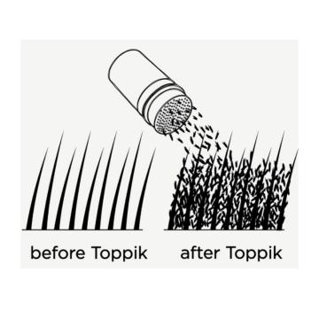 Toppik Hair Building Fibers Bianco - White 12 g