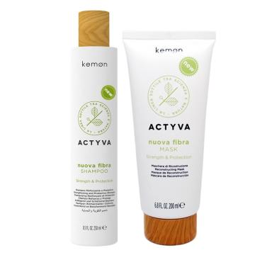 Kemon Actyva Nuova Fibra Shampoo 250 ml + Mask 200 ml