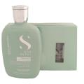 Alfaparf Semi di Lino Scalp Rebalance Balancing Low Shampoo 250 ml + Energizing Lotion 12x10 ml