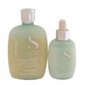 Alfaparf Semi di Lino Scalp Calming Micellar Low Shampoo 250 ml + Calming Tonic 125 ml
