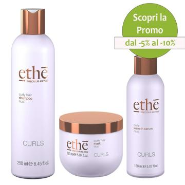 Emsibeth Ethè Curls Shampoo 250 ml + Maschera 150 ml + Siero Ricci 150 ml