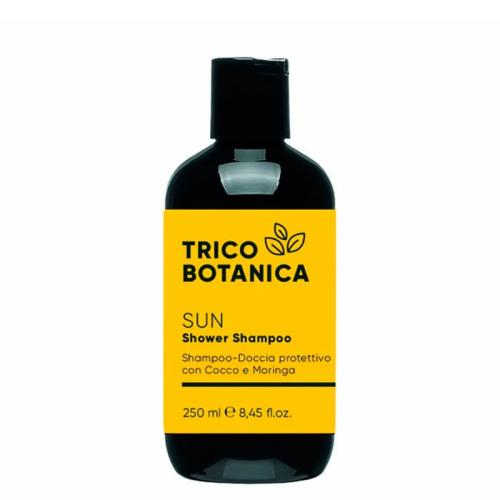 TricoBotanica New Sun Shower Shampoo 250ml + Conditioner 250 ml +Oil 90 ml + spazzola in OMAGGIO