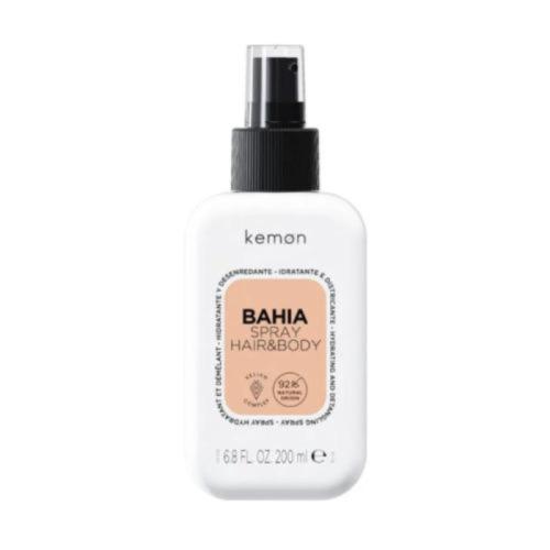 Kemon HairCare Bahia Shampoo Hair & Body 250 ml + Spray 200 ml + Beauty Oil 100 ml + PETTINE MARE IN OMAGGIO