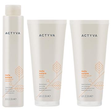 Kemon Actyva Linfa Solare Hair&Body Shampoo 250 ml + After Sun Mask 200 ml + After Sun Body Balm 150 ml