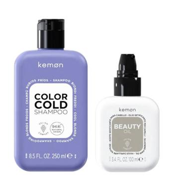 Kemon Hair Care Cold Shampoo 250 ml + Beauty Oil 100 ml