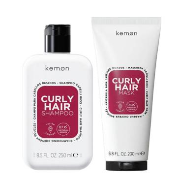 Kemon Hair Care Curly Hair Shampoo 250 ml + Mask 200 ml