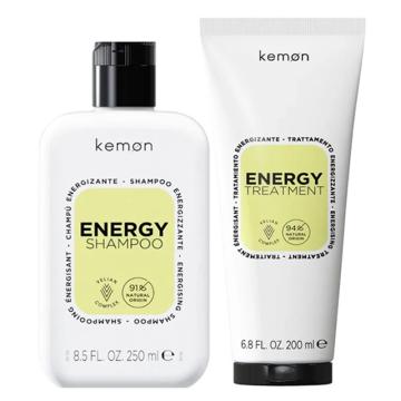 Kemon HairCare Energy Shampoo 250 ml + Treatment 200 ml