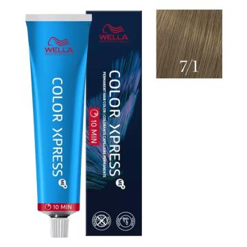 Wella Professionals Color Xpress 7.1/Biondo Medio Cenere 60ml