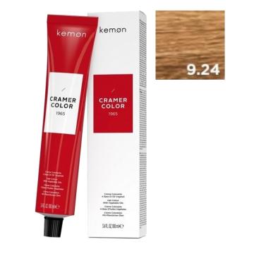 Kemon Cramer Color 9.24 Biondo Chiarissimo Beige Rame 100 ml