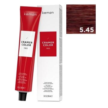 Kemon Cramer Color 5.45 Castano Chiaro Rame Rosso 100 ml