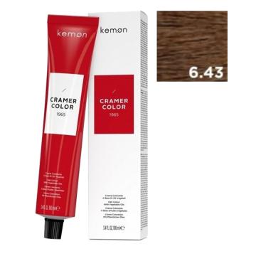 Kemon Cramer Color 6.43 Biondo Scuro Rame Dorato 100 ml