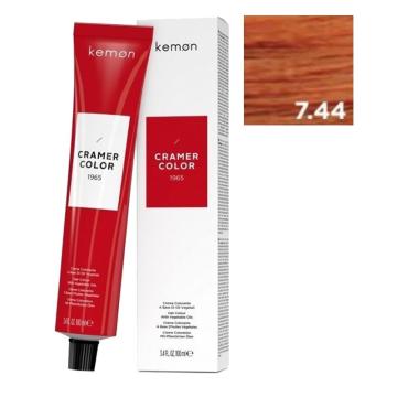 Kemon Cramer Color 7.44 Biondo Rame Intenso 100 ml