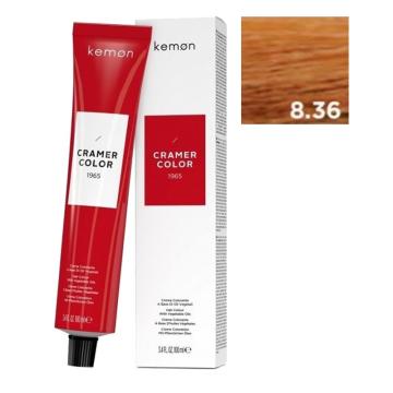 Kemon Cramer Color 8.36 Biondo Chiaro Dorato Mogano 100 ml