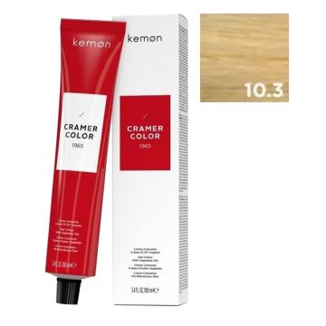 Kemon Cramer Color 10.3 Biondo Platino Dorato 100 ml