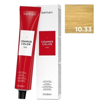 Kemon Cramer Color 10.33 Biondo Platino Dorato Intenso 100 ml