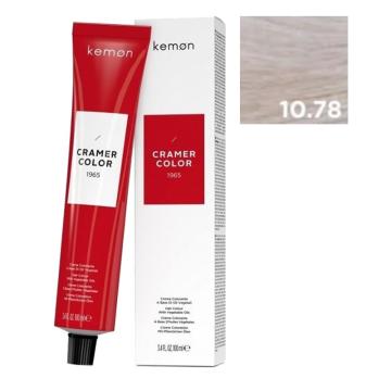 Kemon Cramer Color 10.78 Biondo Platino Violetto Perla 100 ml