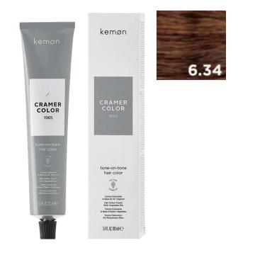 Kemon Cramer Color Tone-on-Tone 6.34 Biondo Scuro Dorato Rame 100 ml