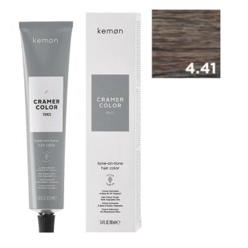 Kemon Cramer Color Tone-on-Tone 4.41 Castano Scuro Rame Cenere 100 ml